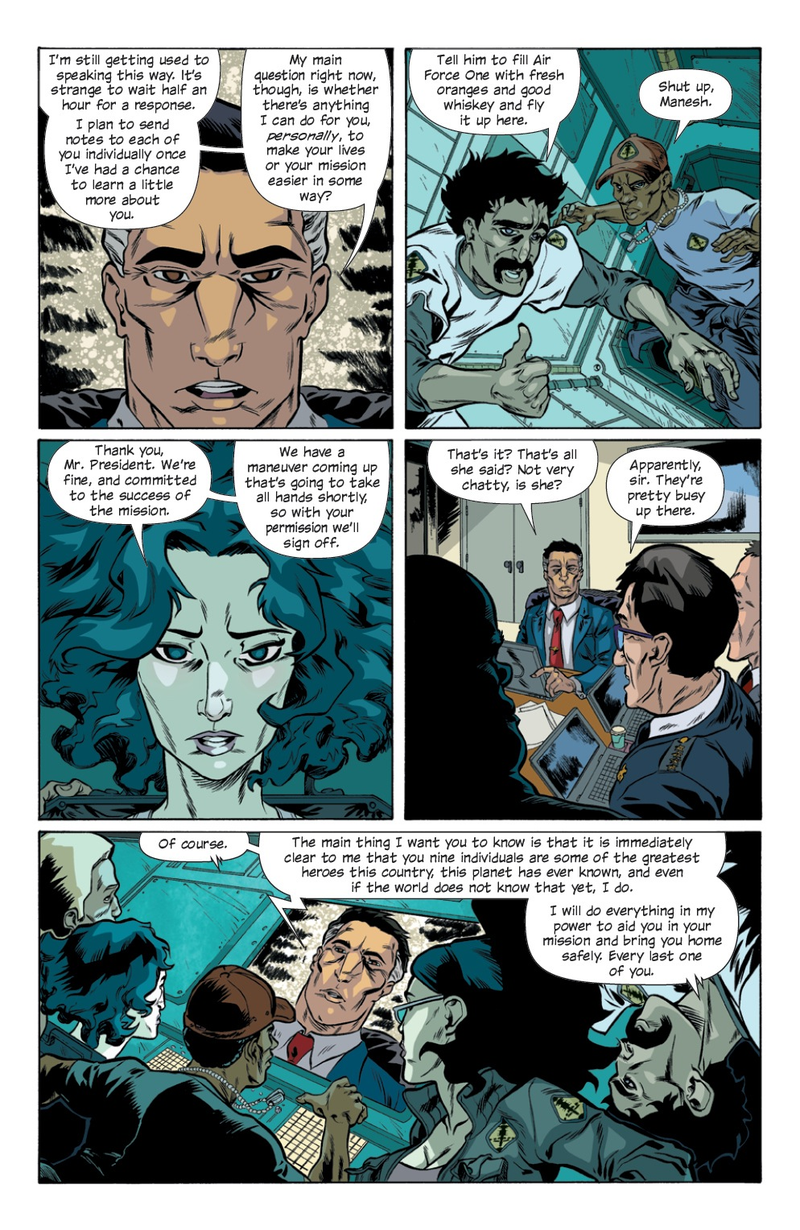 Illustration for article titled Read the first issue of Letter 44, the comic everyone's raving about